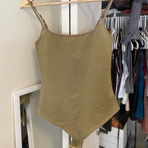 Free People Nude Bodysuit